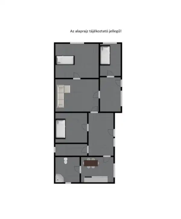 Eladó családi ház, Komárom 3+1 szoba 98 m² 35 M Ft