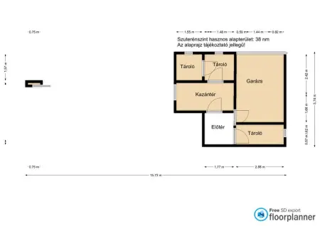 Eladó családi ház, Komárom 5 szoba 185 m² 69 M Ft