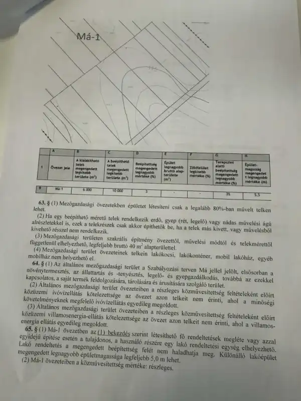 Eladó Építési telek, Komárom 5387 m² 2.5 M Ft