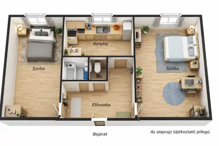 Eladó panellakás, Tatabánya 2 szoba 53 m² 37.9 M Ft