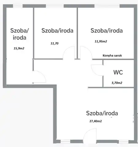 Eladó téglalakás, Tatabánya 4 szoba 85 m² 65 M Ft