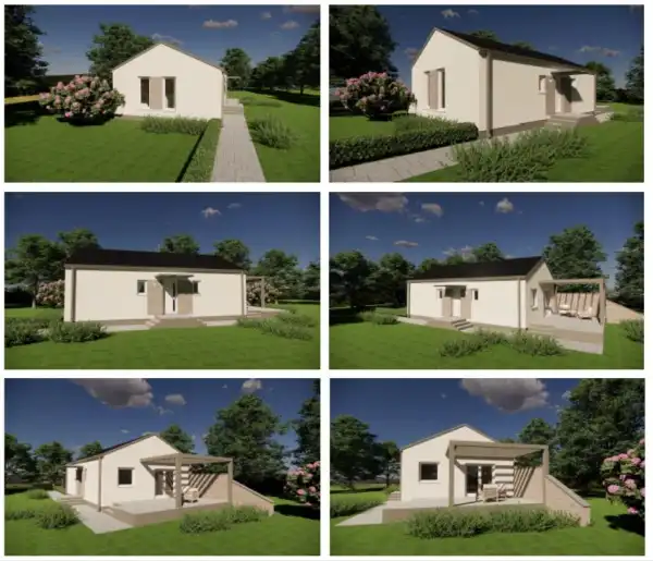 Eladó új építésű családi ház, Dunaalmás 1+2 szoba 94 m² 69.9 M Ft