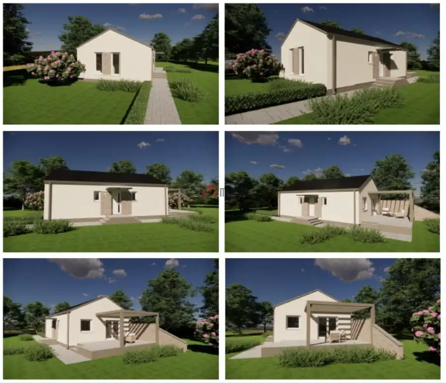 eladó új építésű családi ház, Dunaalmás