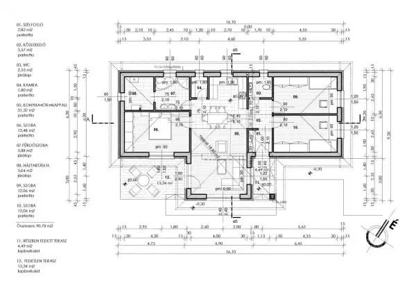 Eladó új építésű családi ház, Szár 4 szoba 91 m² 90.3 M Ft