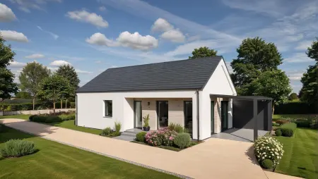 Eladó új építésű családi ház, Tata 4 szoba 71 m² 79.5 M Ft